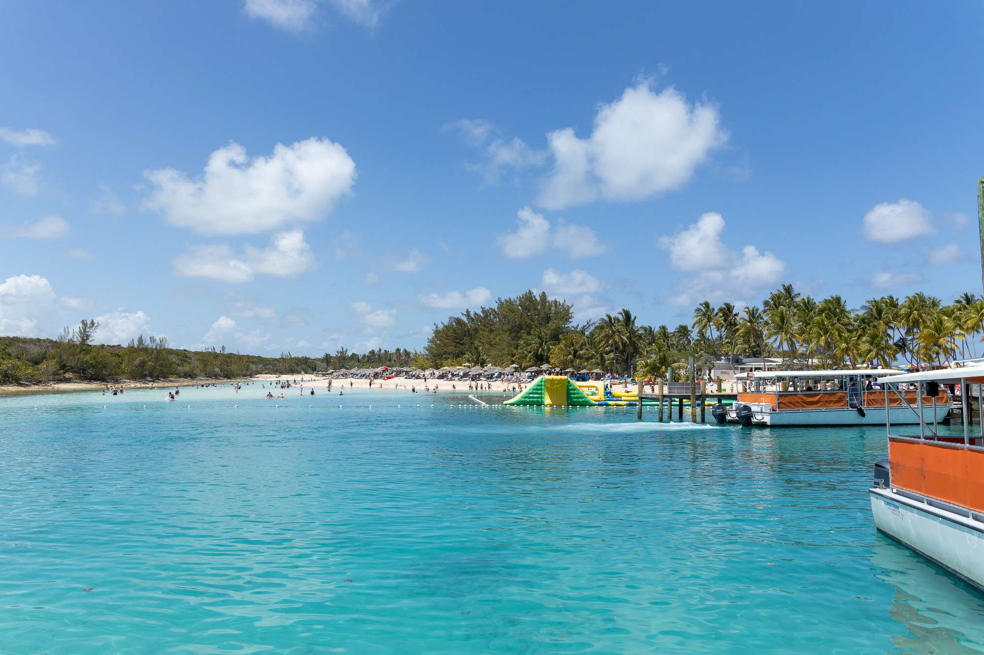 Blue Lagoon Island near Nassau, Bahamas
